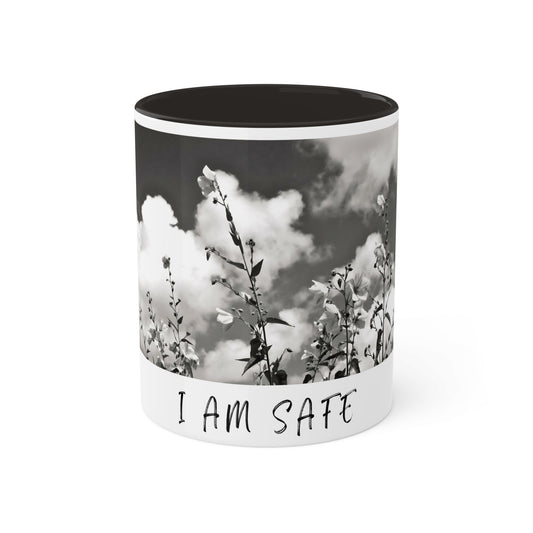 "I Am Safe" Coffee Cup