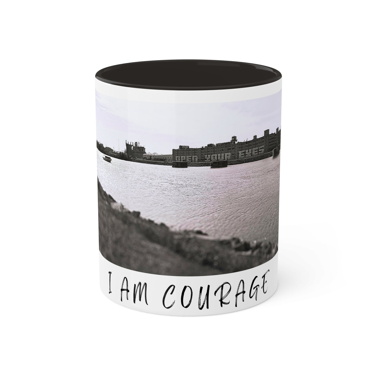 "I Am Courage" Coffee Cup