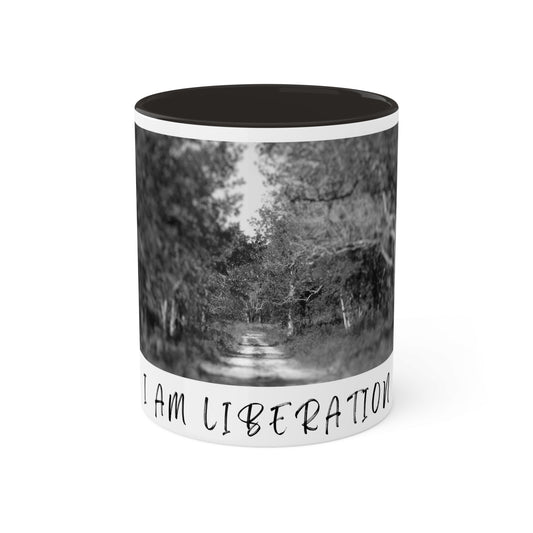 "I Am Liberation" Coffee Cup